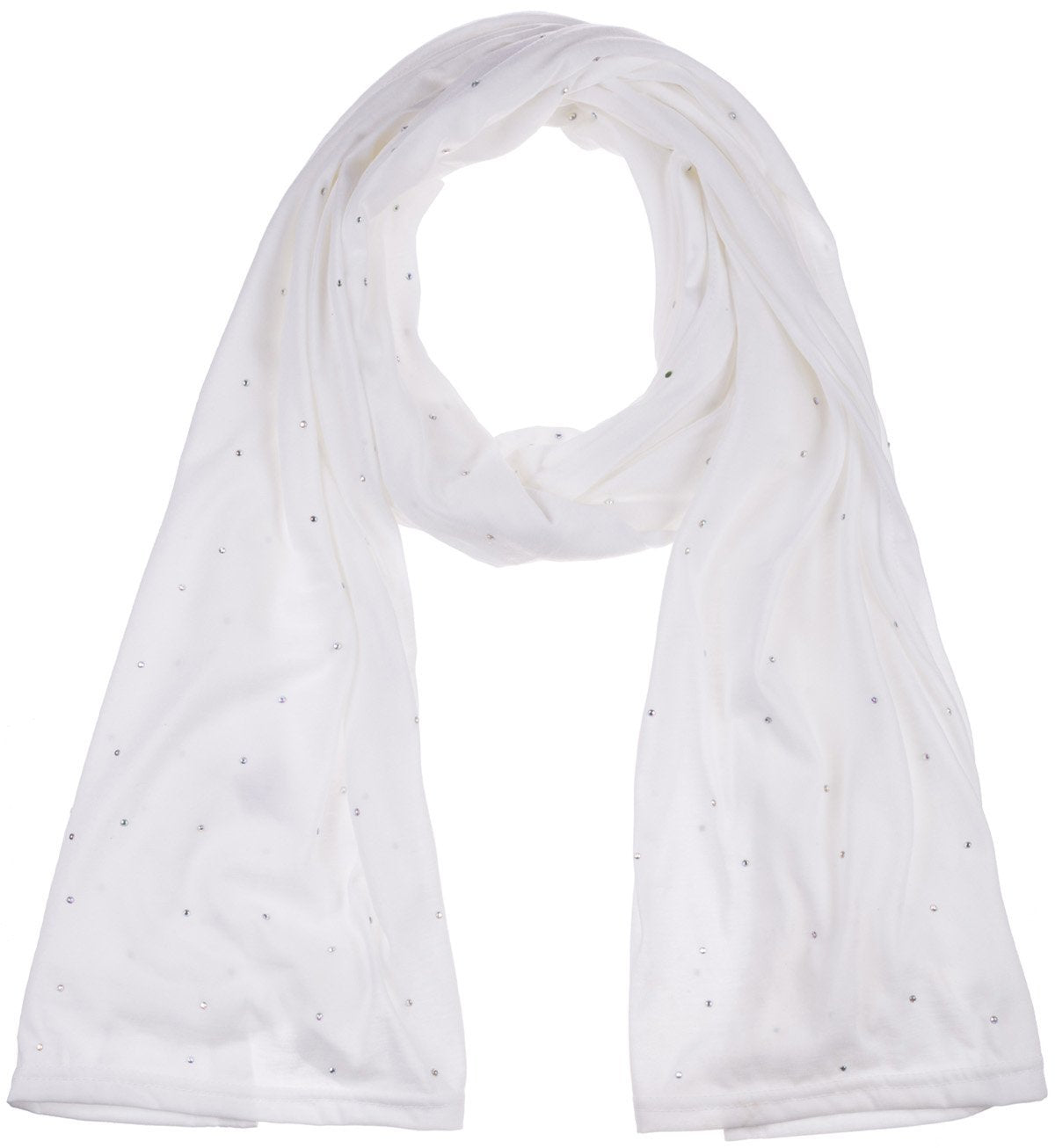 Jersey Scarves Fashion Rhinestones Scarf Shawls, Head Hijab Scarf M12