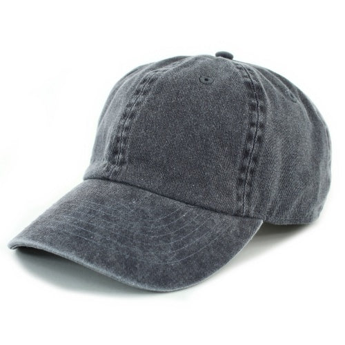 Newhattan 100% Cotton Solid Color SOFT Baseball Caps Dad Hat