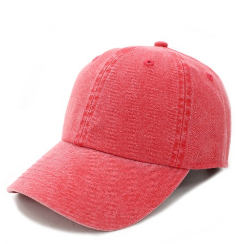 Newhattan 100% Cotton Solid Color SOFT Baseball Caps Dad Hat
