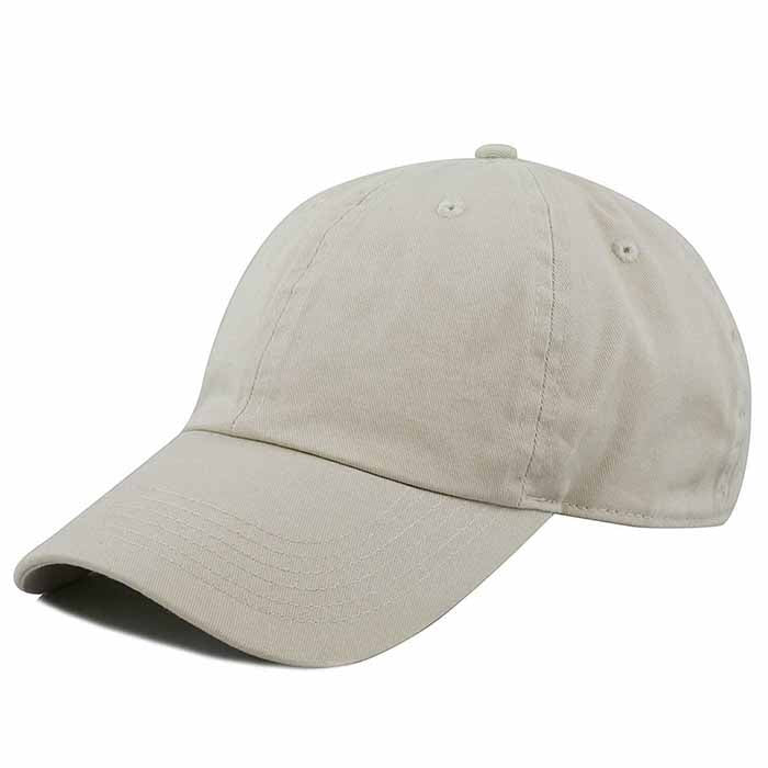 Newhattan 100% Cotton Solid Color SOFT Baseball Caps Dad Hat