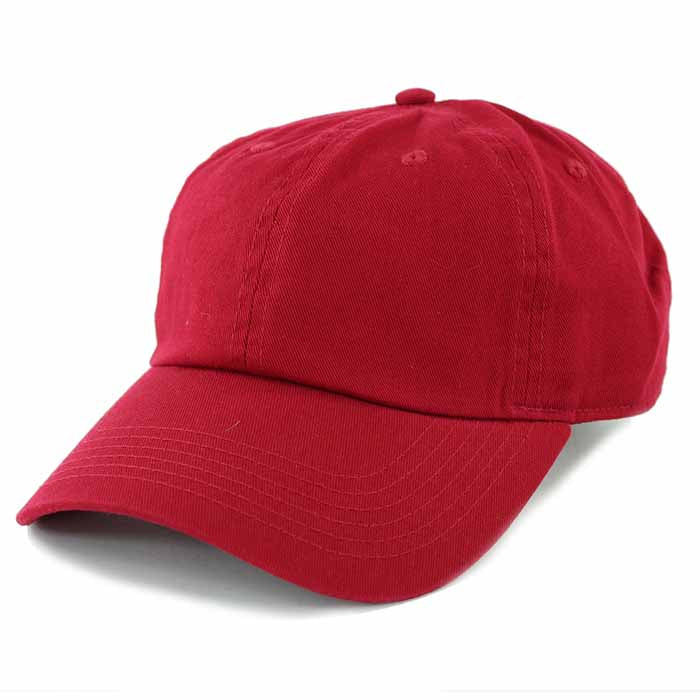 Newhattan 100% Cotton SHAPED Baseball Caps 1710