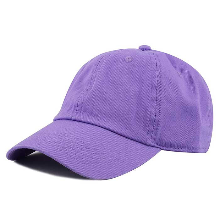 Newhattan 100% Cotton Solid Color SOFT Baseball Caps Dad Hat