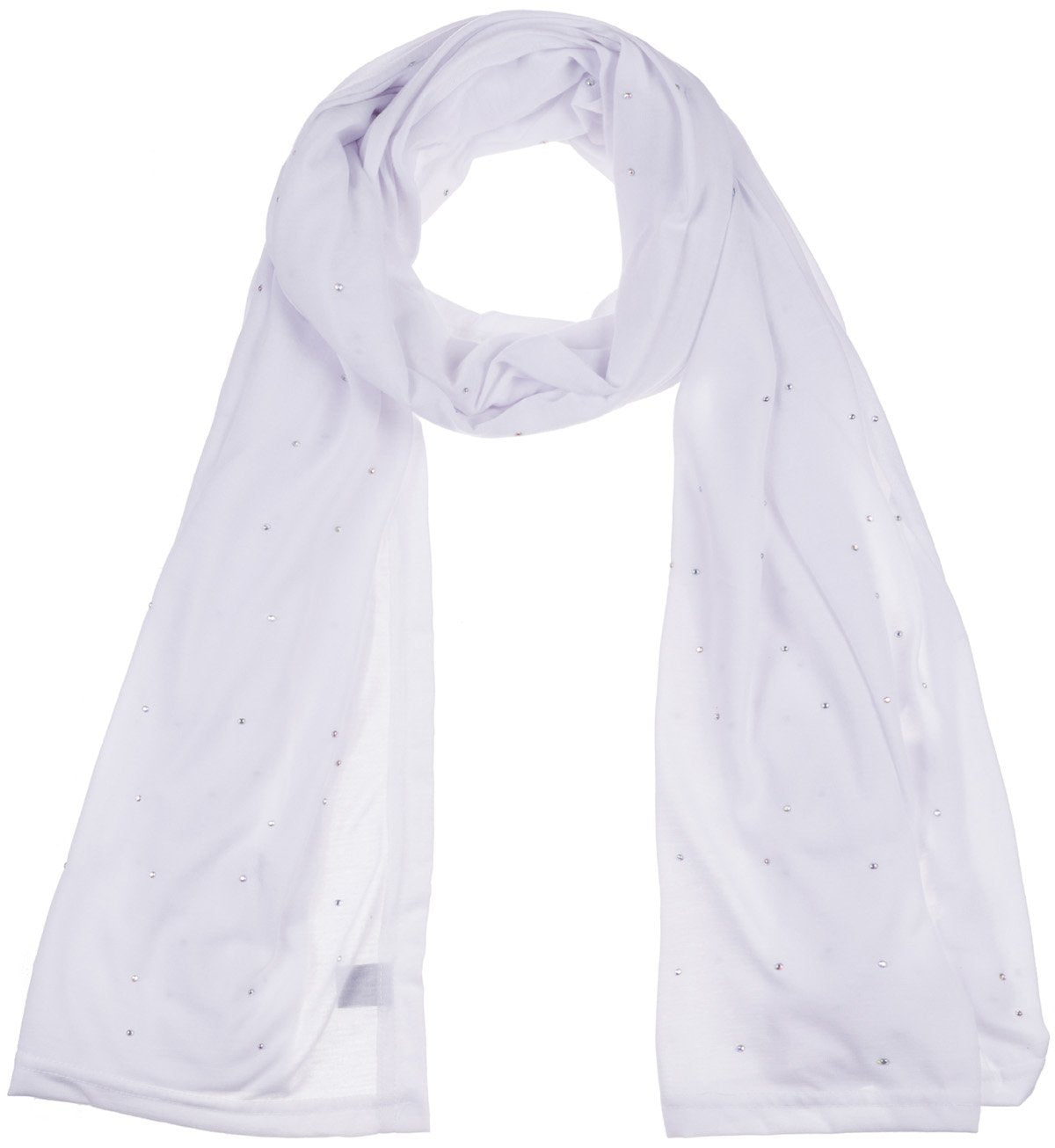 Jersey Scarves Fashion Rhinestones Scarf Shawls, Head Hijab Scarf M12