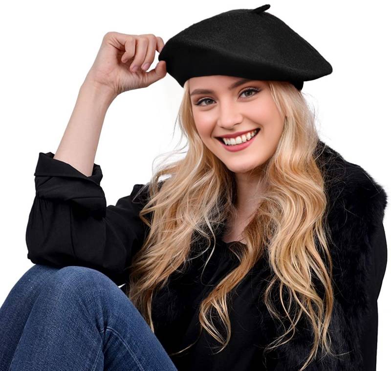Wholesale Women Beret Hat Winter Knit Hat #3810