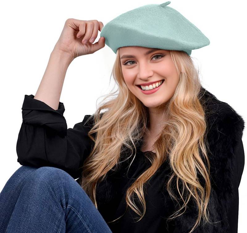 Wholesale Women Beret Hat Winter Knit Hat #3810