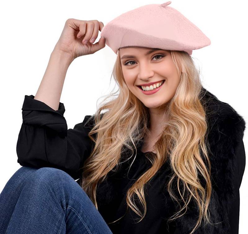 Wholesale Women Beret Hat Winter Knit Hat #3810