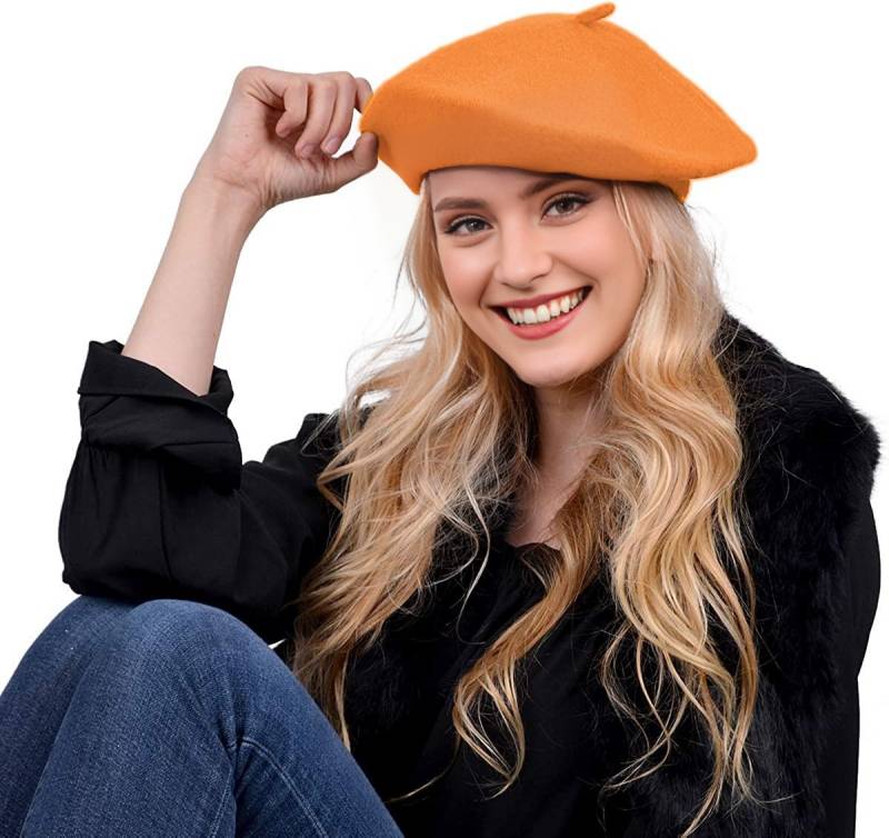 Wholesale Women Beret Hat Winter Knit Hat #3810