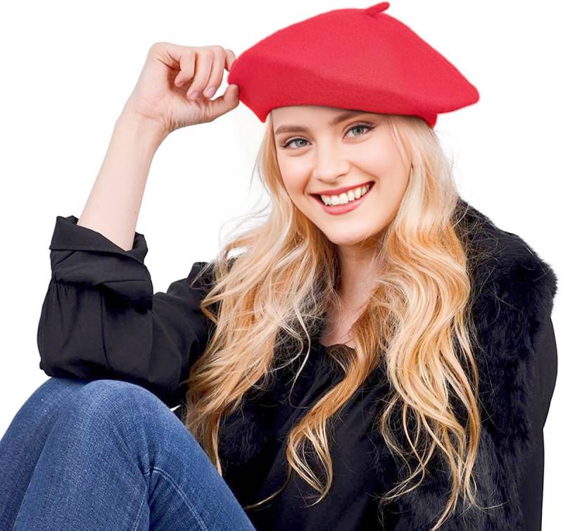 Wholesale Women Beret Hat Winter Knit Hat #3810