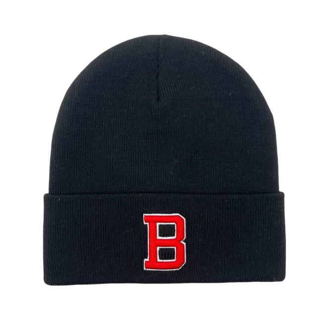 12-pack Wholesale Beanie Hat 3D B Embroidery #3672