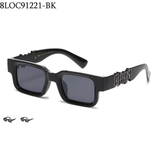 LOCS Wholesale Sunglasses 8LOC91221-BK