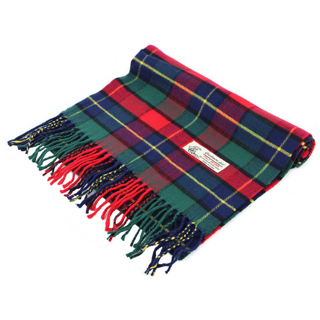 Plaid Cashmere Feel Scarf 12-pack, CM36
