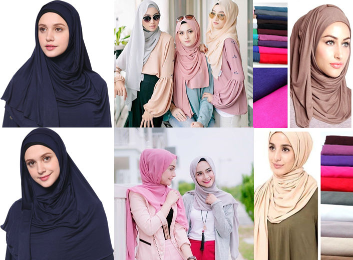 Jersey Scarves Fashion Rhinestones Scarf Shawls, Head Hijab Scarf M12