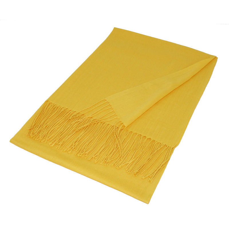 Solid Color Pashmina Scarf Shawl XW