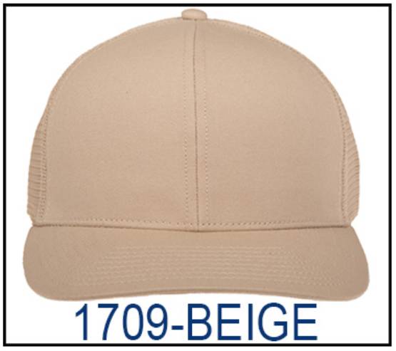 Newhattan 6 Panel Trucker Hat Cap 1709