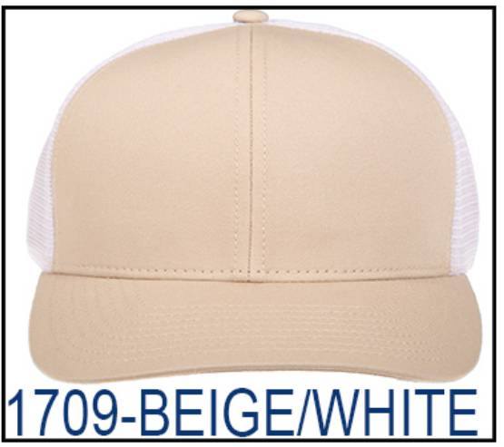 Newhattan 6 Panel Trucker Hat Cap 1709