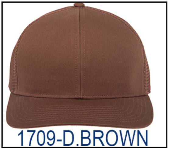 Newhattan 6 Panel Trucker Hat Cap 1709