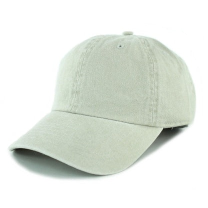 Newhattan 100% Cotton Solid Color SOFT Baseball Caps Dad Hat