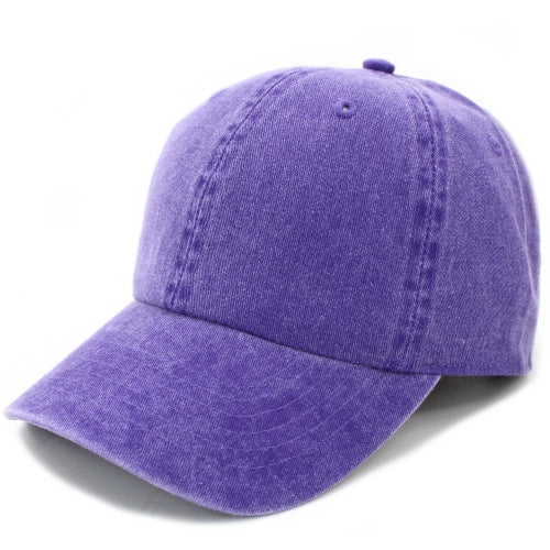 Newhattan 100% Cotton Solid Color SOFT Baseball Caps Dad Hat
