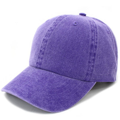Newhattan 100% Cotton Solid Color SOFT Baseball Caps Dad Hat