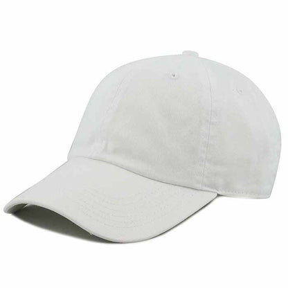 Newhattan 100% Cotton Solid Color SOFT Baseball Caps Dad Hat