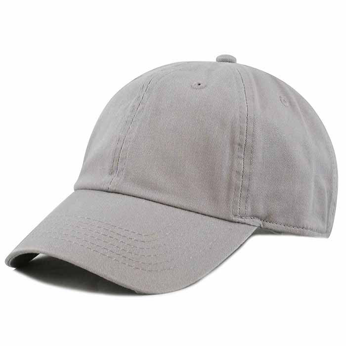 Newhattan 100% Cotton Solid Color SOFT Baseball Caps Dad Hat
