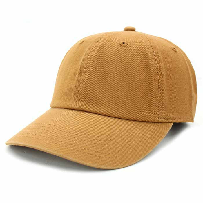 Newhattan 100% Cotton Solid Color SOFT Baseball Caps Dad Hat
