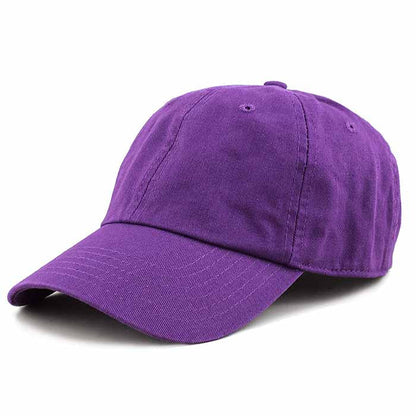 Newhattan 100% Cotton SHAPED Baseball Caps 1710