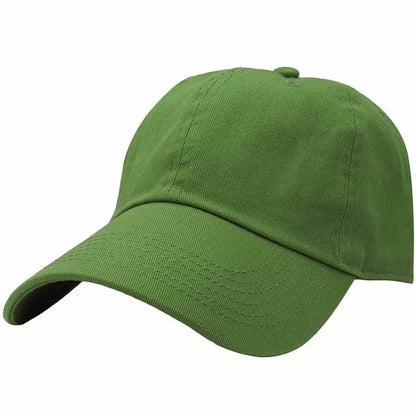 Newhattan 100% Cotton Solid Color SOFT Baseball Caps Dad Hat