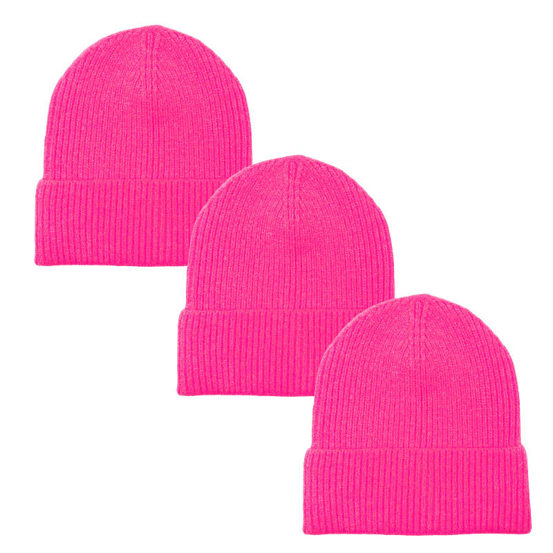 3pack Wholesale Unisex Winter Beanie Hat #3658