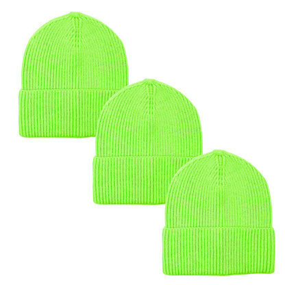 3pack Wholesale Unisex Winter Beanie Hat #3658