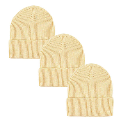 3pack Wholesale Unisex Winter Beanie Hat #3658