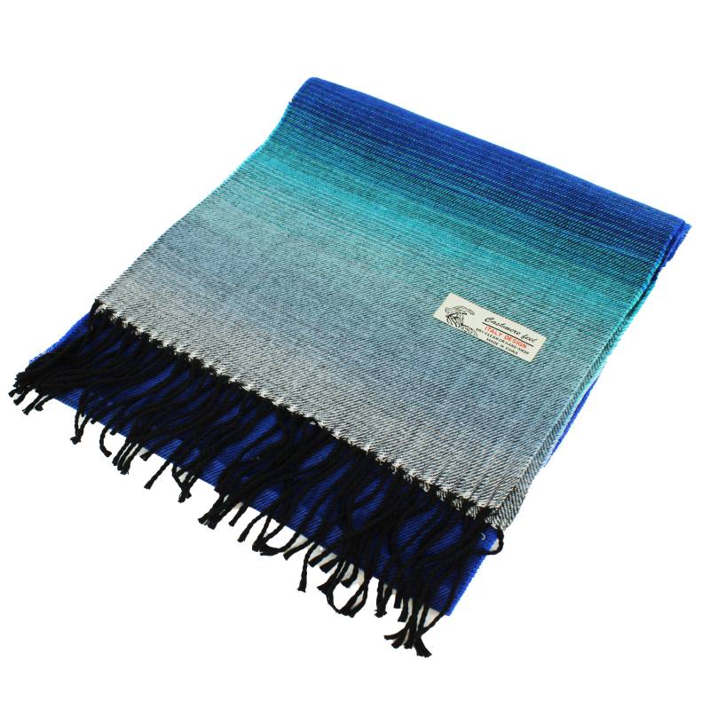 Gradual Color Cashmere Feel Scarf 12-pack Blue CM44-7