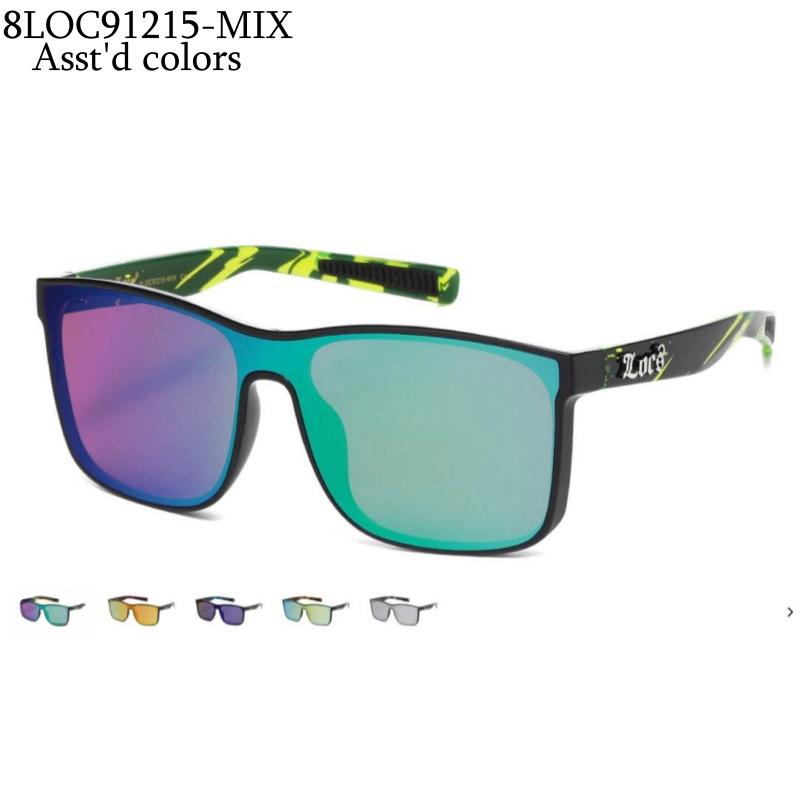 LOCS Wholesale Sunglasses 8LOC91215-mix