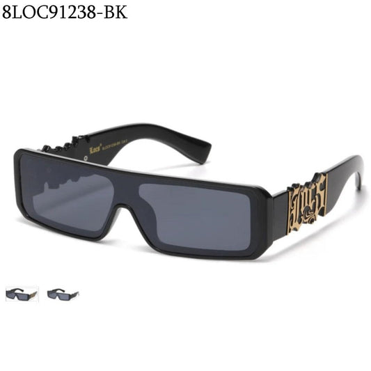 LOCS Wholesale Sunglasses 8LOC91238-BKCM