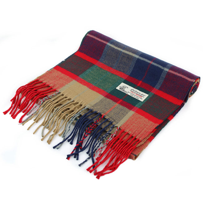 Plaid Cashmere Feel Scarf 12-pack, CM34