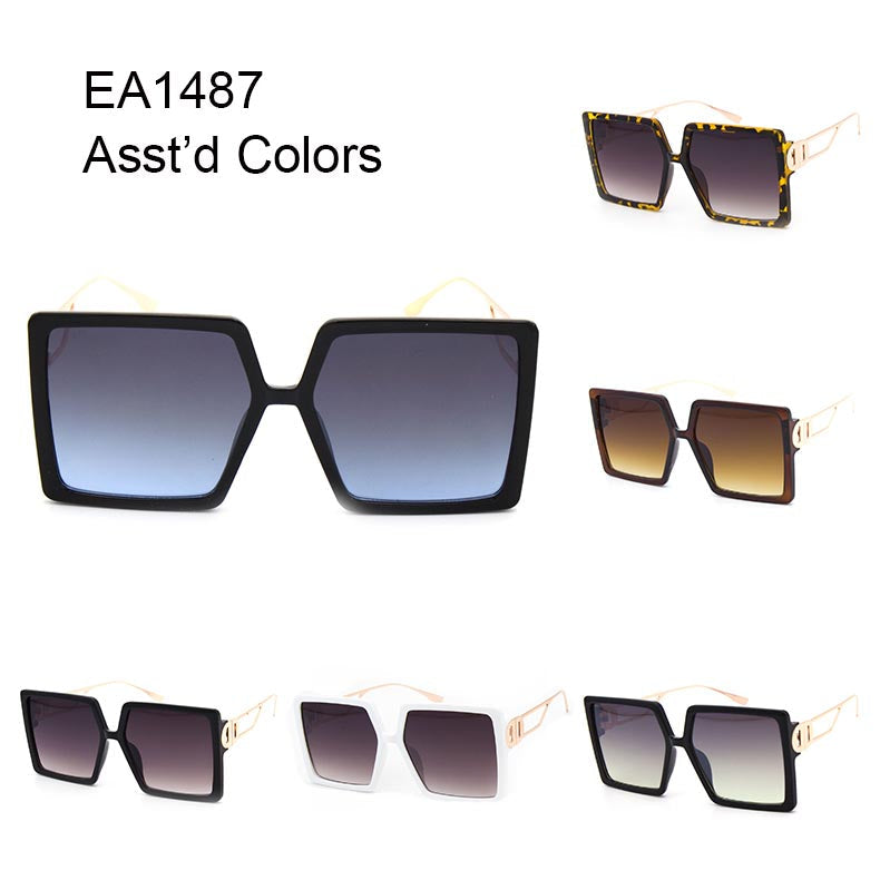 Wholesale Sunglasses Plastic Frame EA 1487