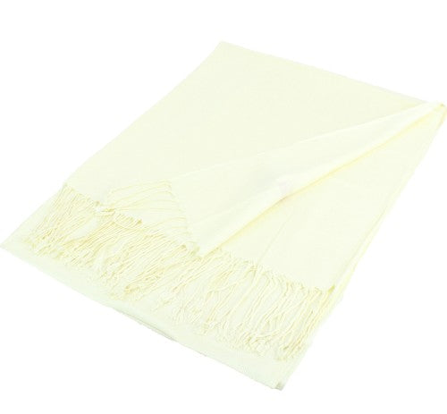Large Cashmere Feel Scarf Shawls Solid Colors #002