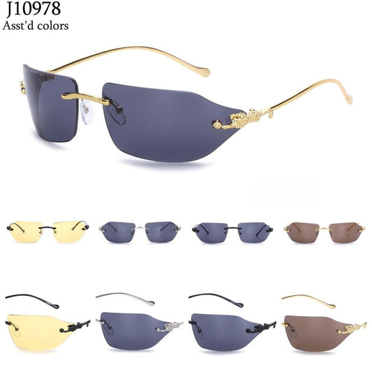 Wholesale Sunglasses Metal Frame J10978