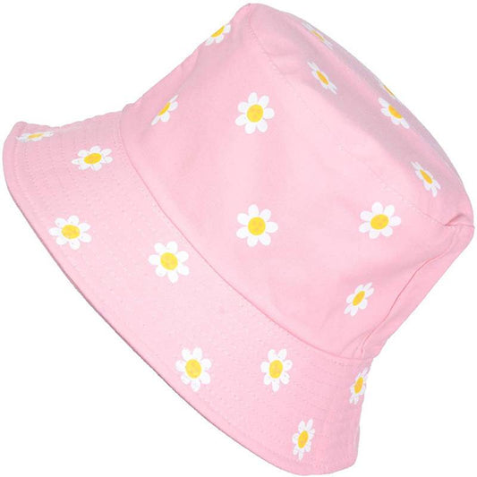 Reversible Printed Bucket hat JH876 pink