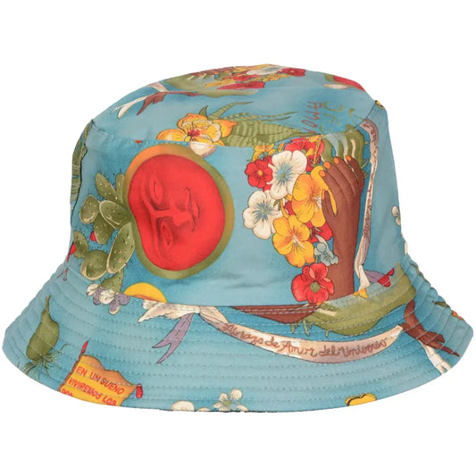 Reversible Printed Bucket hat JH880 SAGE