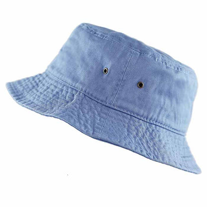 100% Cotton Solid Color Bucket hats Unisex
