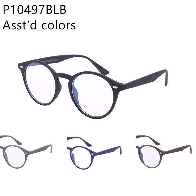 Wholesale Blue Light Blocking Glasses 12 Pack Assorted Colors P10497BLB