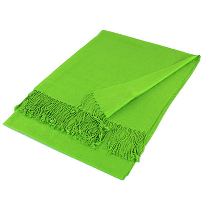 Solid Color Pashmina Scarf Shawl XW