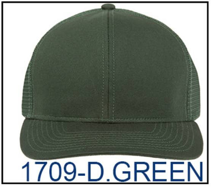 Newhattan 6 Panel Trucker Hat Cap 1709