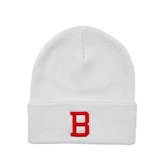 12-pack Wholesale Beanie Hat 3D B Embroidery #3672