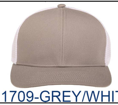 Newhattan 6 Panel Trucker Hat Cap 1709