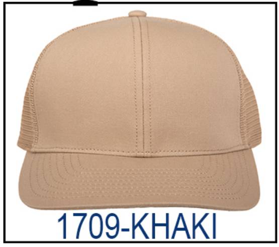 Newhattan 6 Panel Trucker Hat Cap 1709