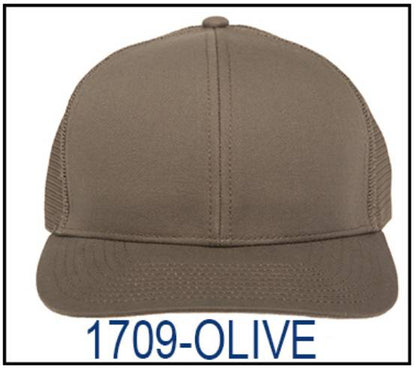 Newhattan 6 Panel Trucker Hat Cap 1709