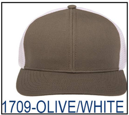 Newhattan 6 Panel Trucker Hat Cap 1709