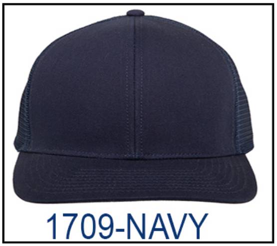 Newhattan 6 Panel Trucker Hat Cap 1709